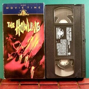 Vintage The Howling VHS Tape Classic Werewolf Horror